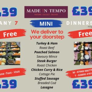 Mini Dinners (7 for £39)